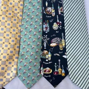Excellent collection of silk ties!